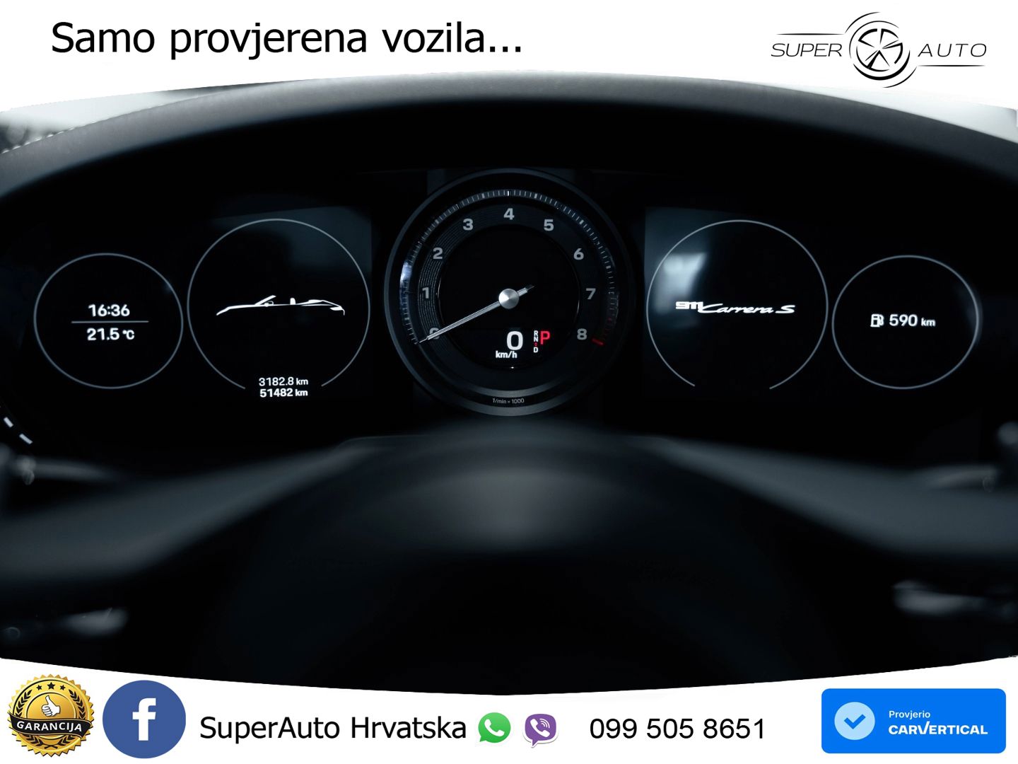 Porsche 911 Carrera 4S 3.0 (450 KS) PDK LED+GR SJED+ACC