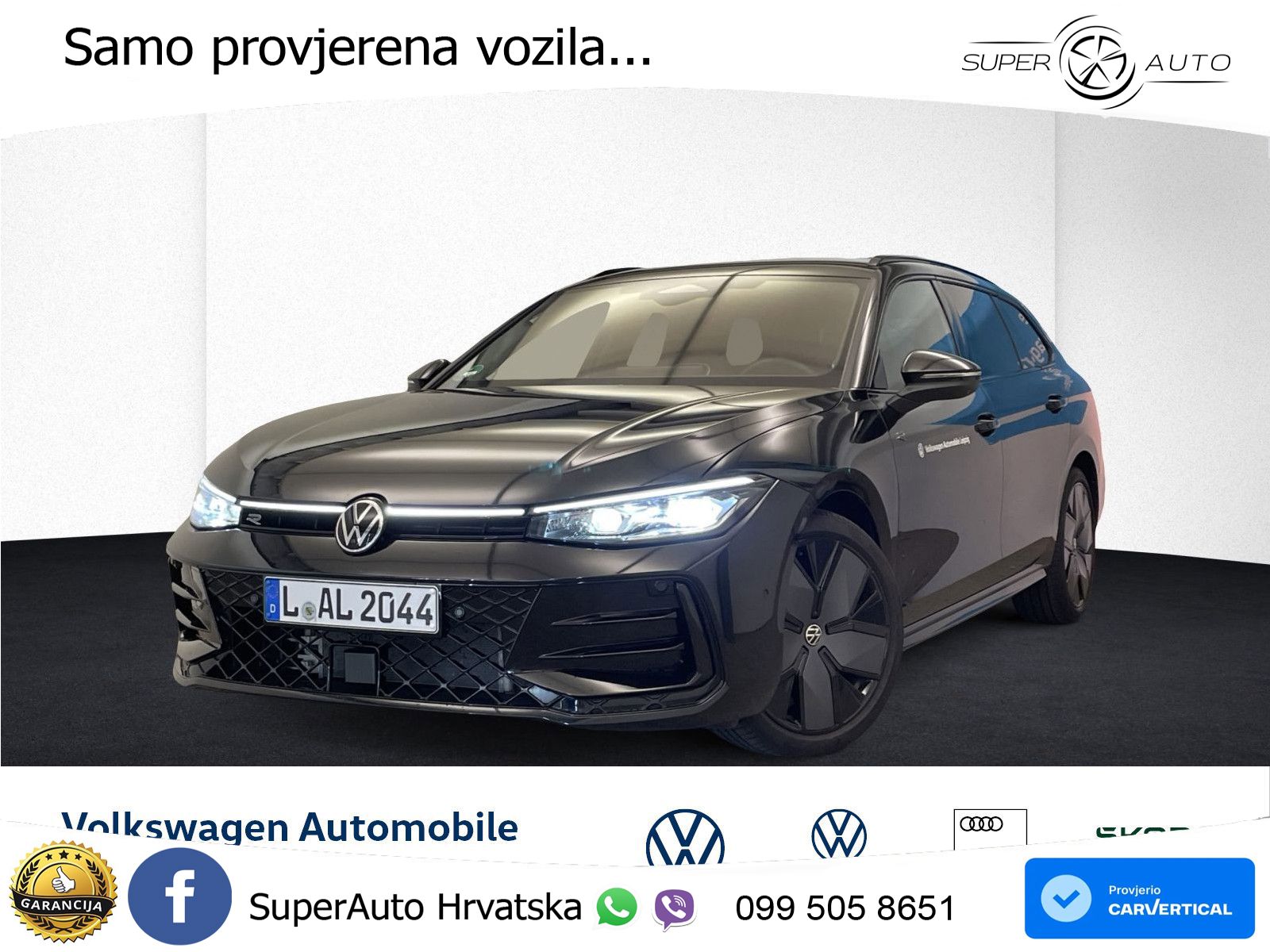 Volkswagen Passat Variant 2.0 TDI (193 KS) 4MOTION DSG R-Line MATRIX+GR SJED+KAM