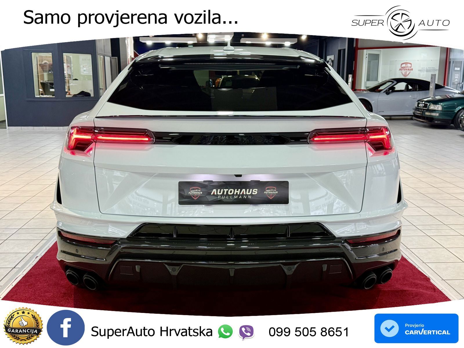 Lamborghini Urus S 4.0 V8 (666 KS) 4WD Automatic LED+GR SJED+ACC