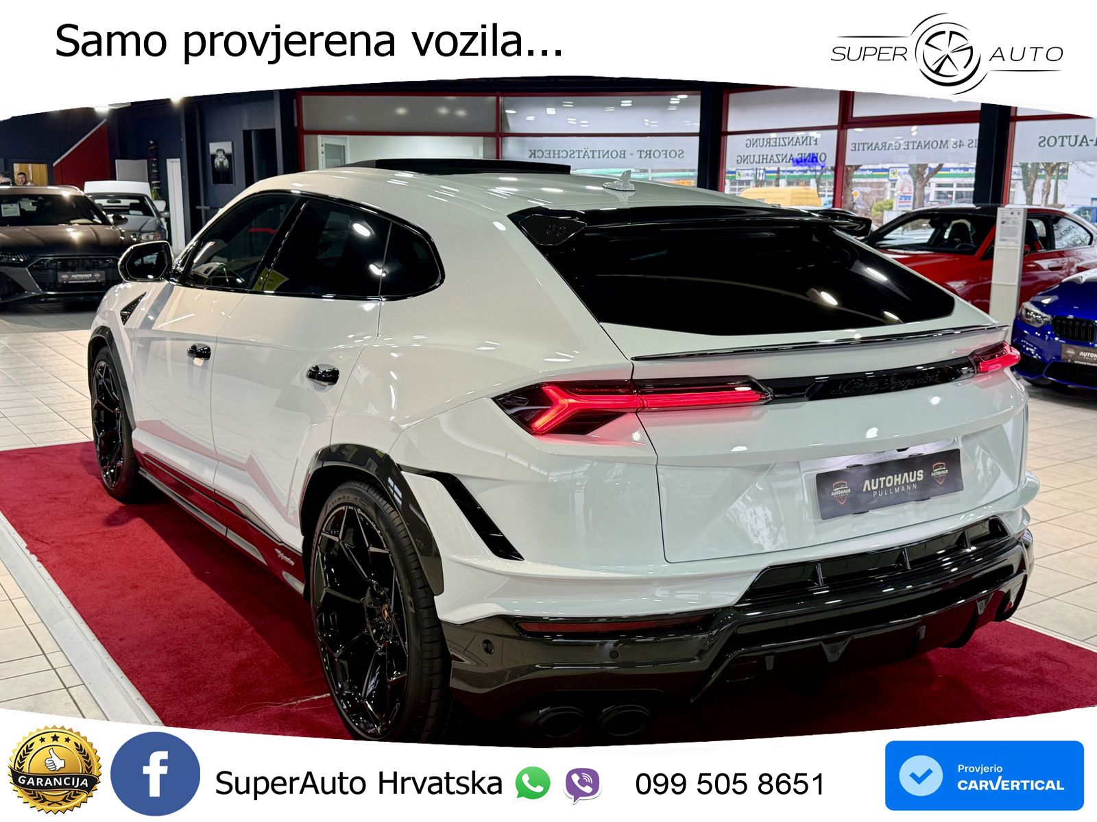 Lamborghini Urus S 4.0 V8 (666 KS) 4WD Automatic LED+GR SJED+ACC