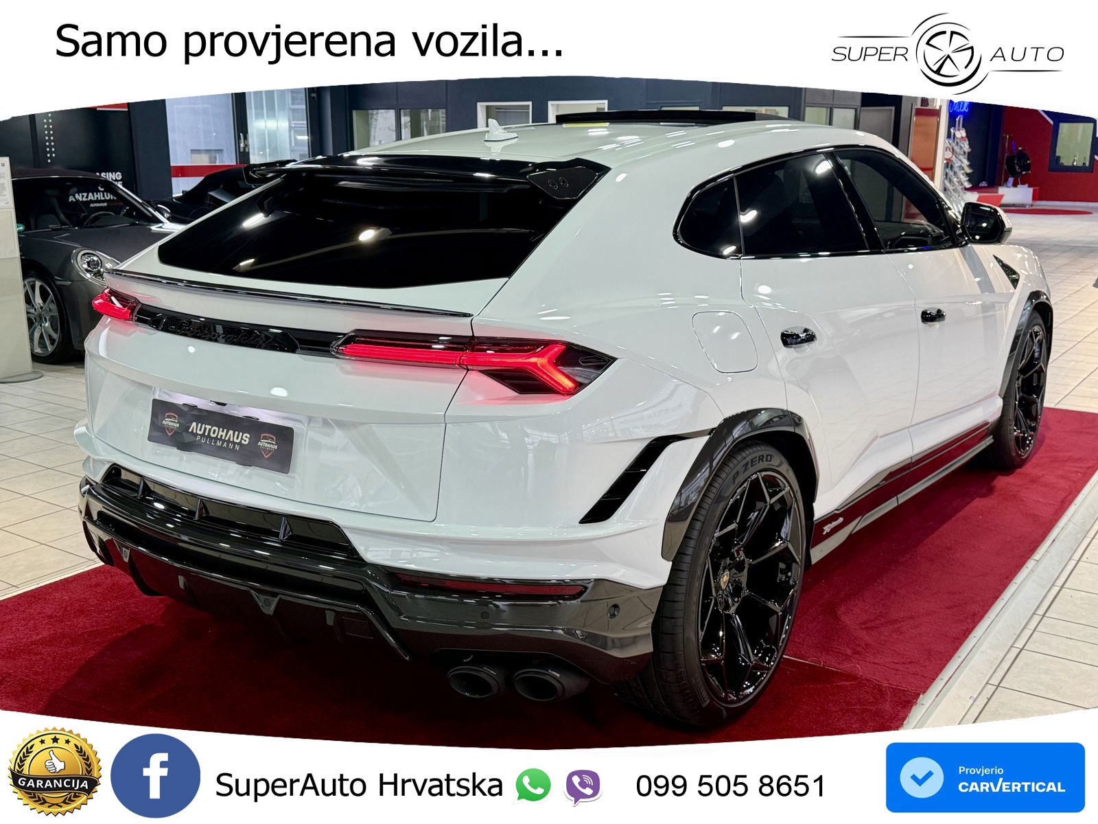 Lamborghini Urus S 4.0 V8 (666 KS) 4WD Automatic LED+GR SJED+ACC