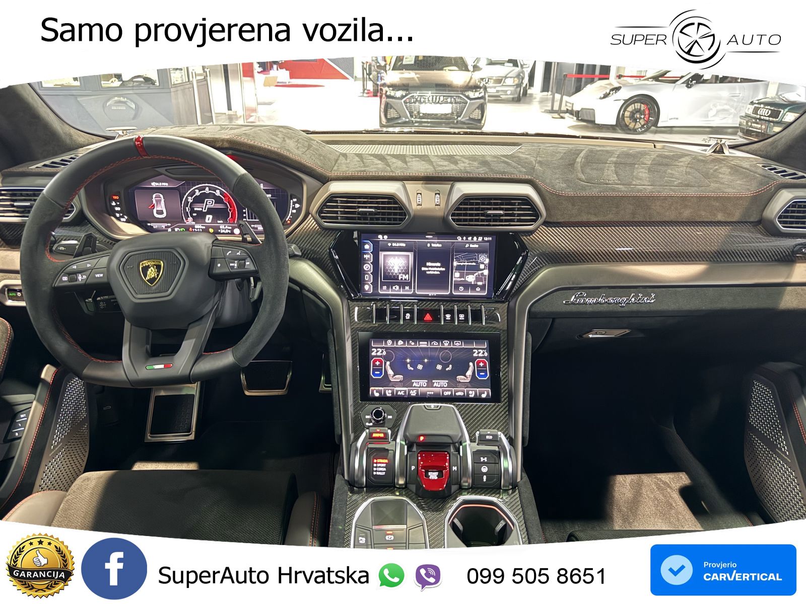 Lamborghini Urus S 4.0 V8 (666 KS) 4WD Automatic LED+GR SJED+ACC