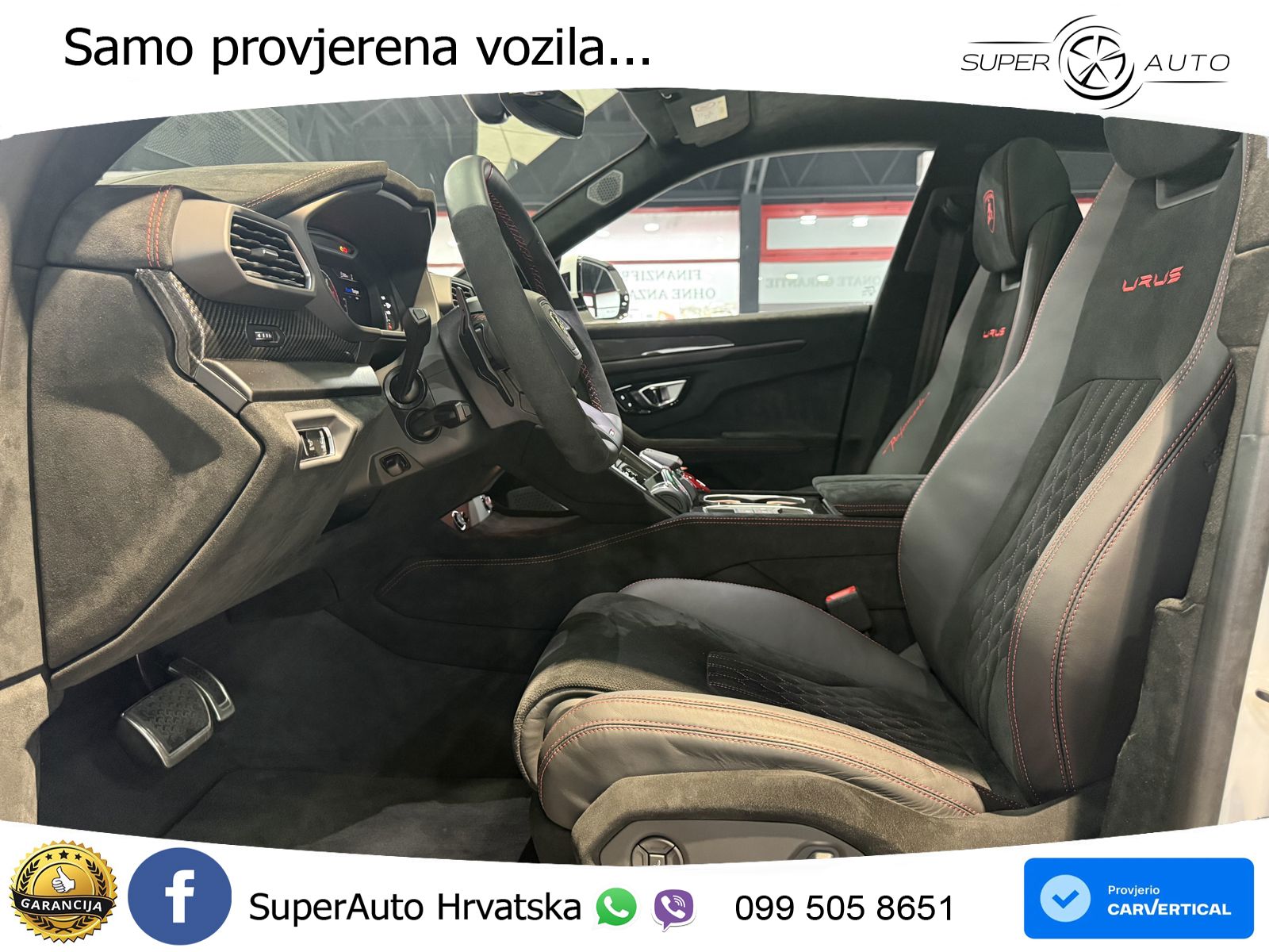 Lamborghini Urus S 4.0 V8 (666 KS) 4WD Automatic LED+GR SJED+ACC