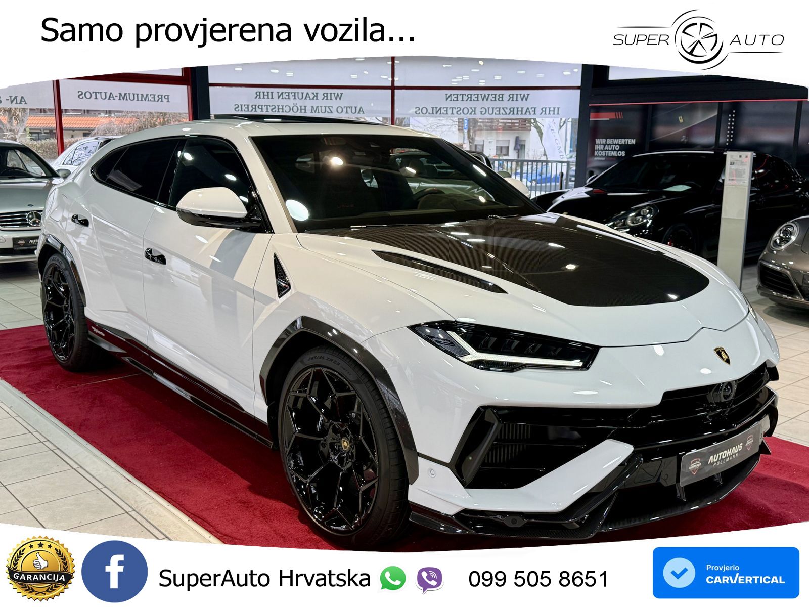 Lamborghini Urus S 4.0 V8 (666 KS) 4WD Automatic LED+GR SJED+ACC