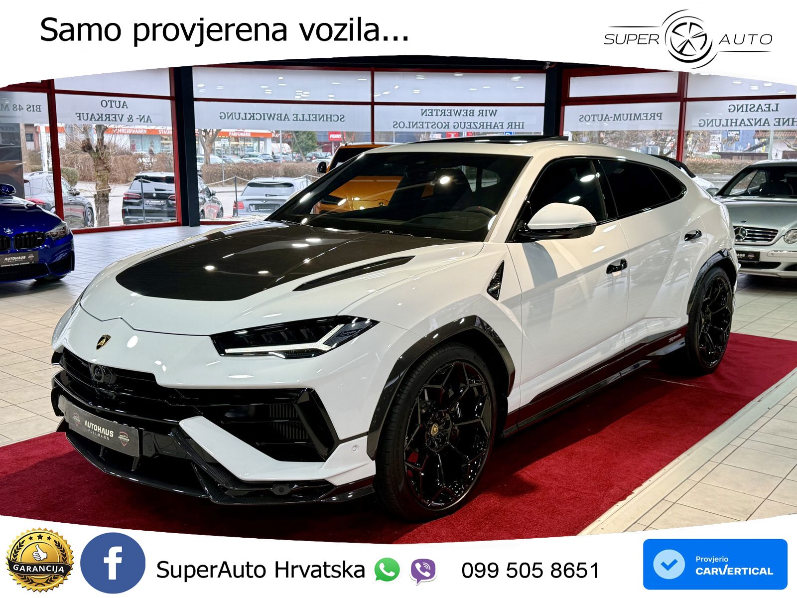 Lamborghini Urus S 4.0 V8 (666 KS) 4WD Automatic LED+GR SJED+ACC