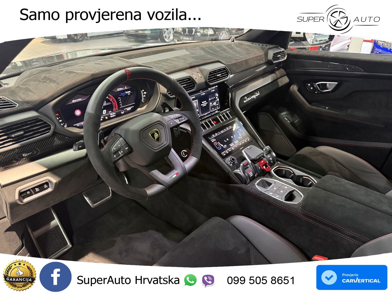 Lamborghini Urus S 4.0 V8 (666 KS) 4WD Automatic LED+GR SJED+ACC