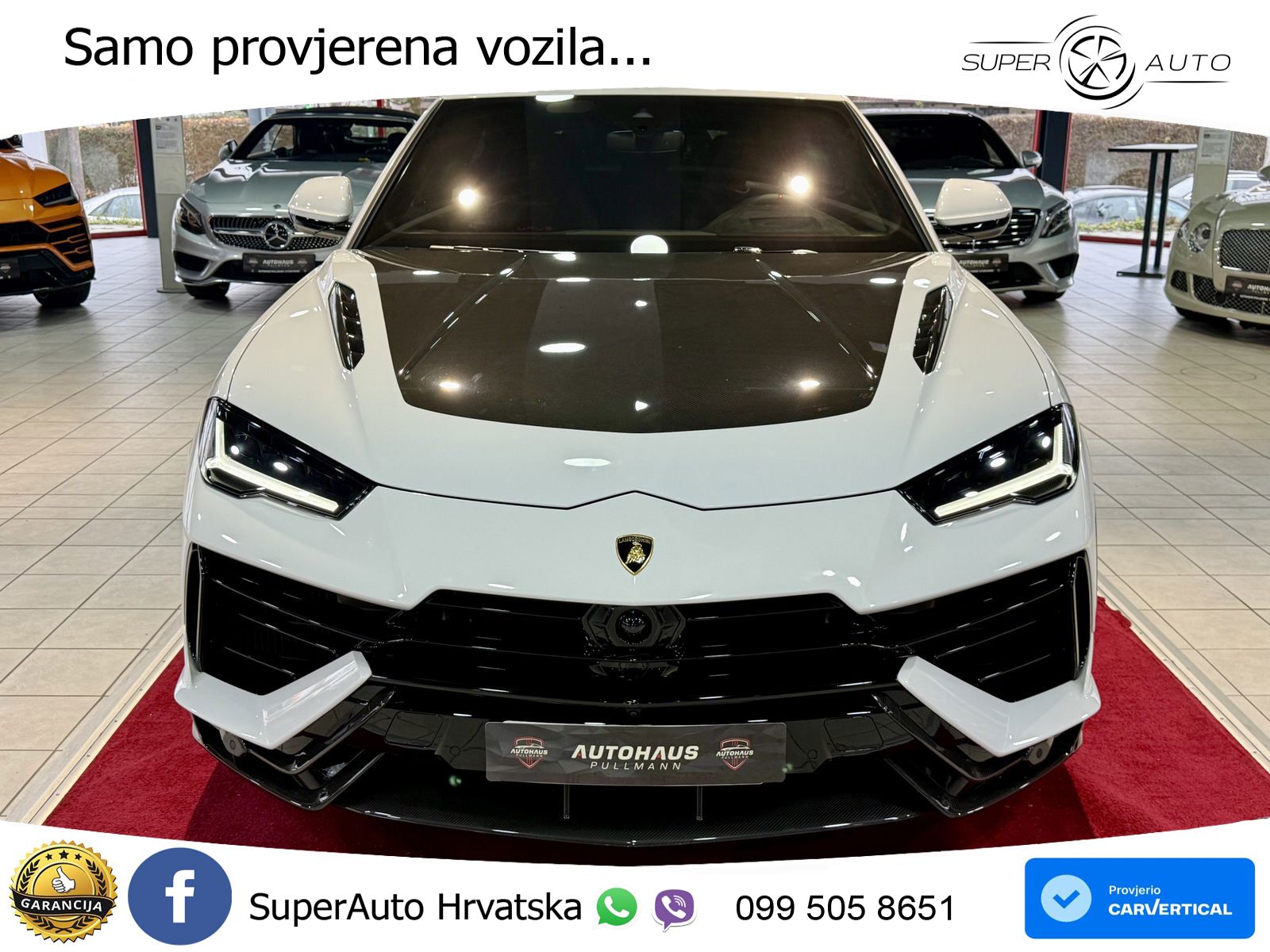 Lamborghini Urus S 4.0 V8 (666 KS) 4WD Automatic LED+GR SJED+ACC