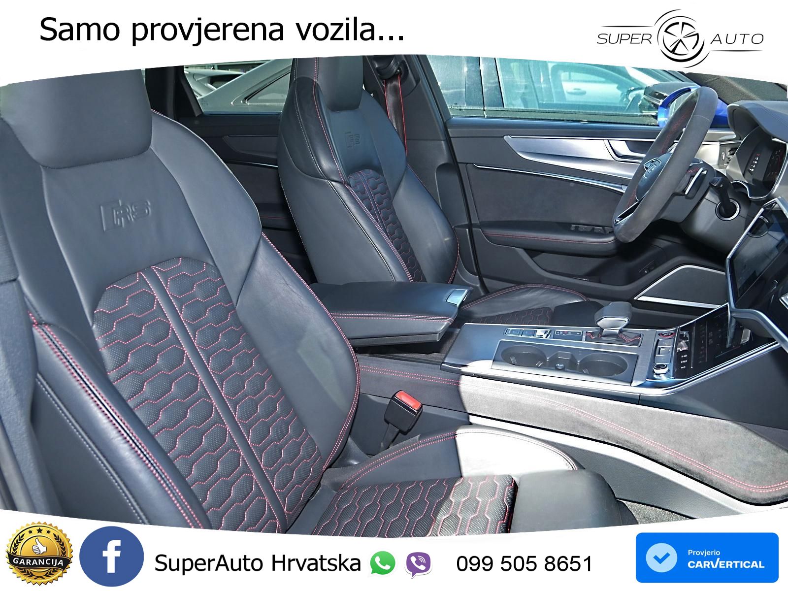 Audi RS6 Avant 4.0 TFSI V8 (600 KS) quattro Tiptronic ACC+HEAD+4xGR SJED+360+PANO