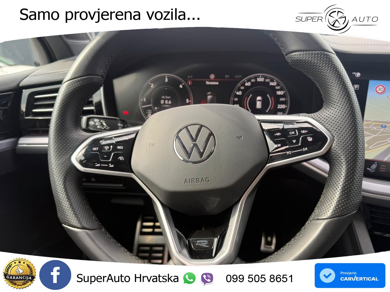 Volkswagen Touareg 3.0 V6 TDI (231 KS) 4MOTION Tiptronic R-Line LED+GR SJED+ACC