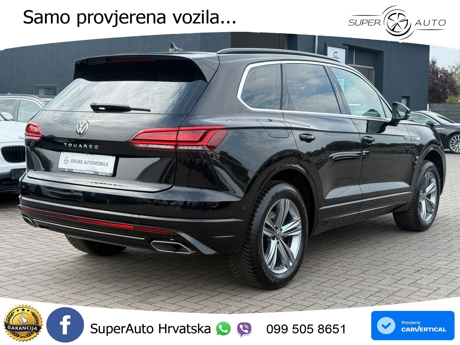 Volkswagen Touareg 3.0 V6 TDI (231 KS) 4MOTION Tiptronic R-Line LED+GR SJED+ACC