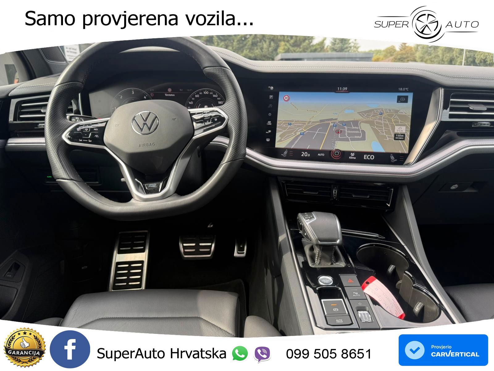 Volkswagen Touareg 3.0 V6 TDI (231 KS) 4MOTION Tiptronic R-Line LED+GR SJED+ACC