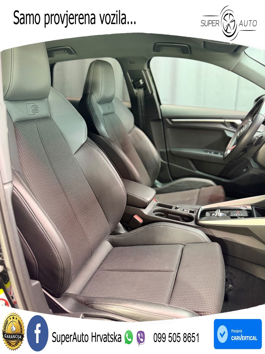 Audi A3 35 TDI (150 KS) S tronic S line LED+GR SJED+ACC