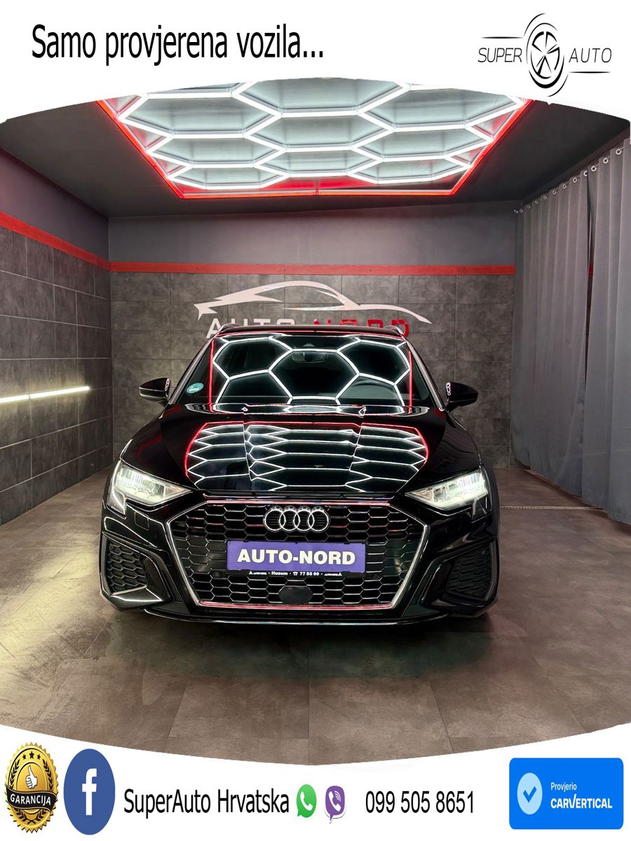 Audi A3 35 TDI (150 KS) S tronic S line LED+GR SJED+ACC