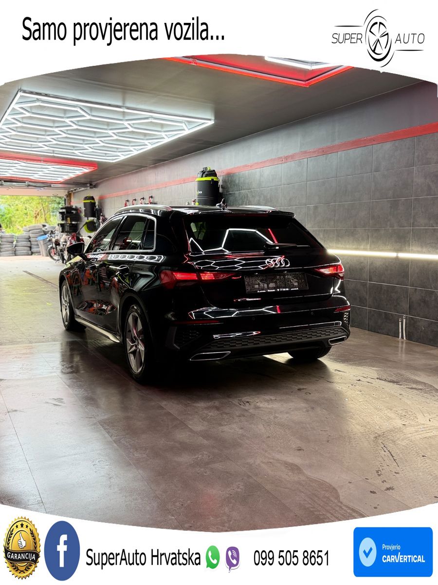 Audi A3 35 TDI (150 KS) S tronic S line LED+GR SJED+ACC