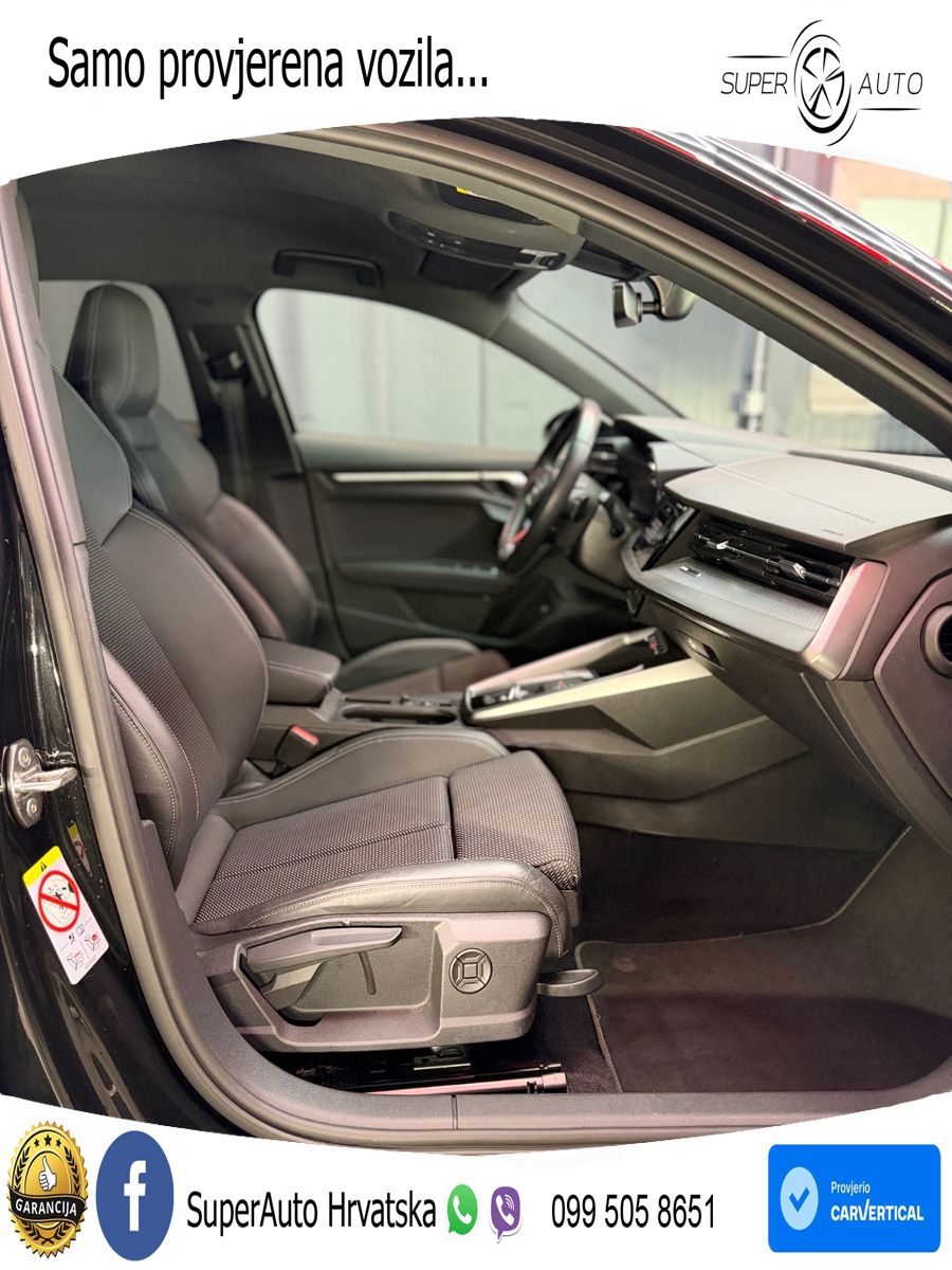 Audi A3 35 TDI (150 KS) S tronic S line LED+GR SJED+ACC