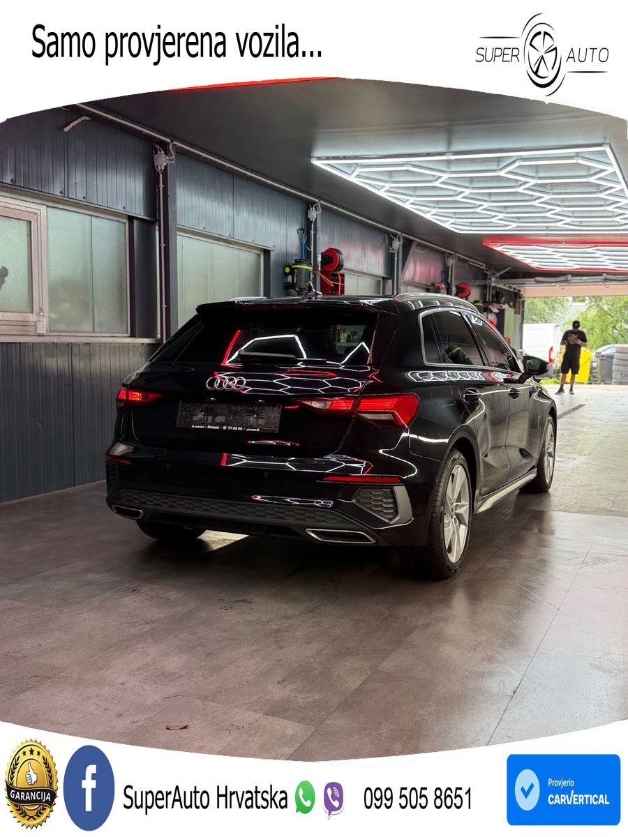 Audi A3 35 TDI (150 KS) S tronic S line LED+GR SJED+ACC