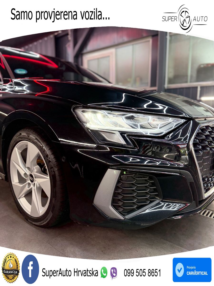 Audi A3 35 TDI (150 KS) S tronic S line LED+GR SJED+ACC