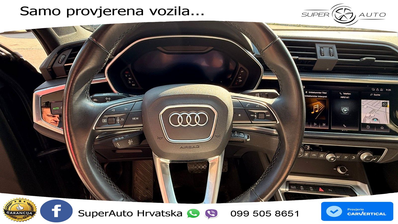 Audi Q3 II Sportback 35 TFSI (150 KS) S tronic LED+GR SJED+ACC