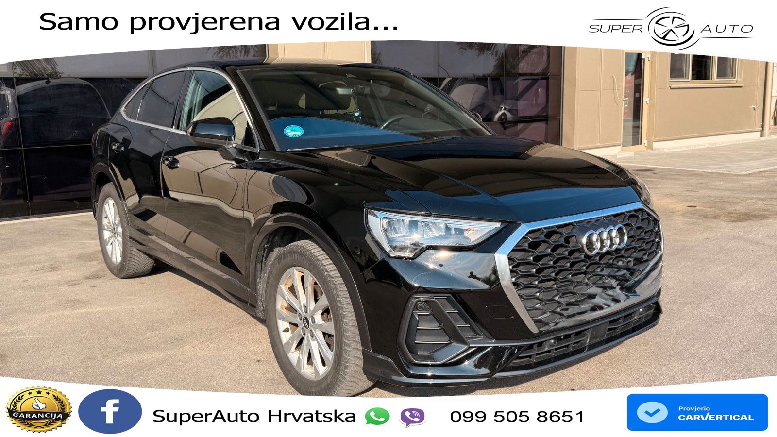 Audi Q3 II Sportback 35 TFSI (150 KS) S tronic LED+GR SJED+ACC