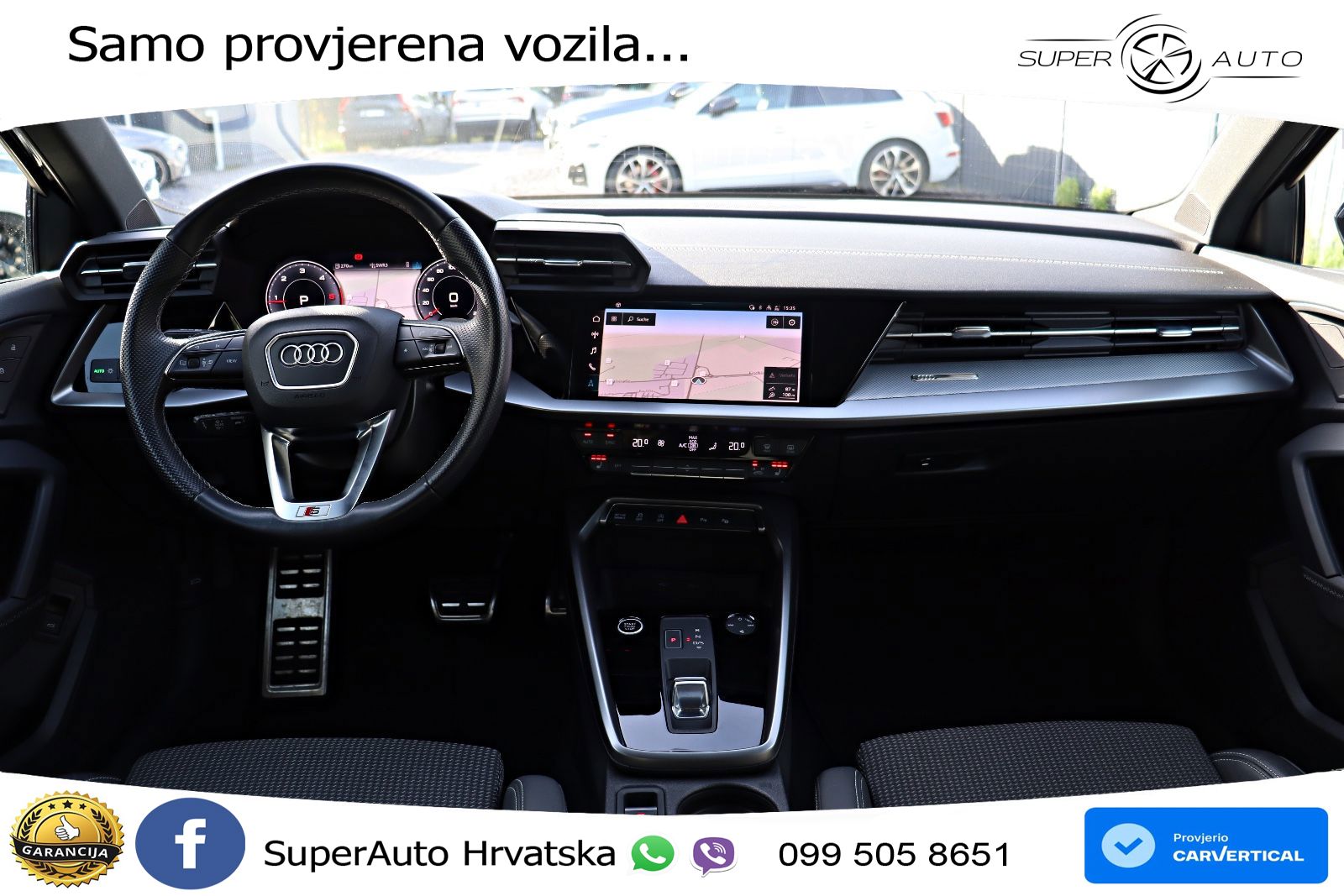 Audi A3 35 TDI (150 KS) S tronic 2x S line LED+GR SJED+ACC
