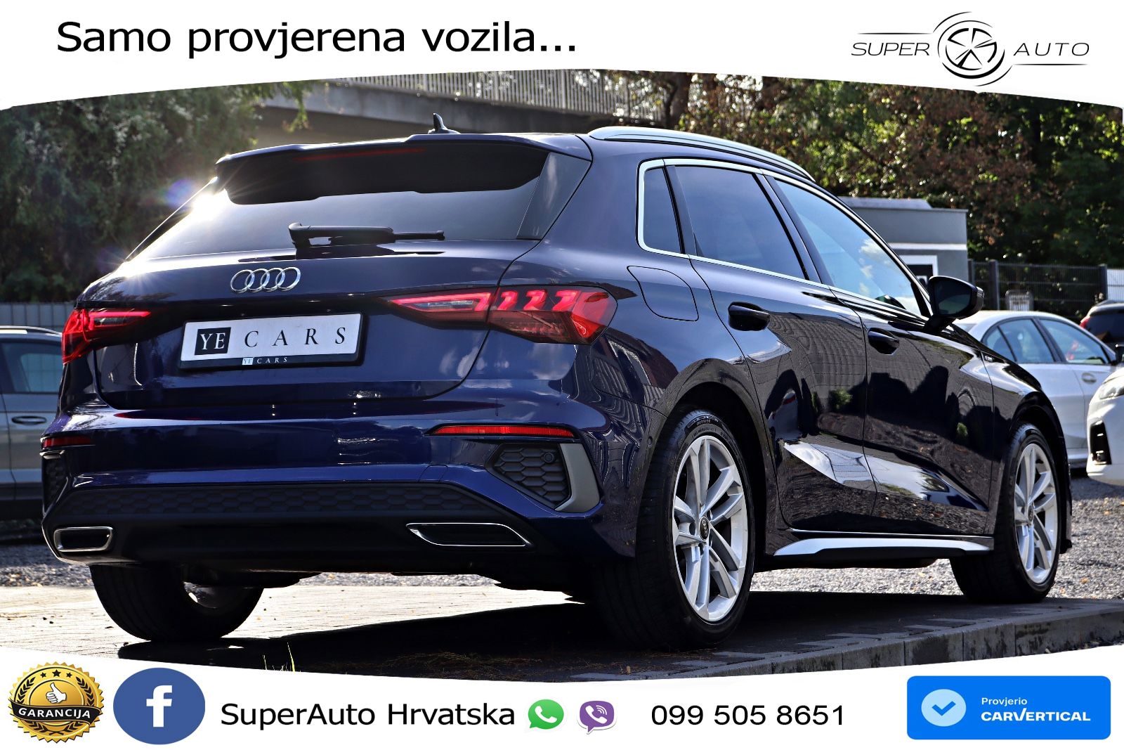 Audi A3 35 TDI (150 KS) S tronic 2x S line LED+GR SJED+ACC