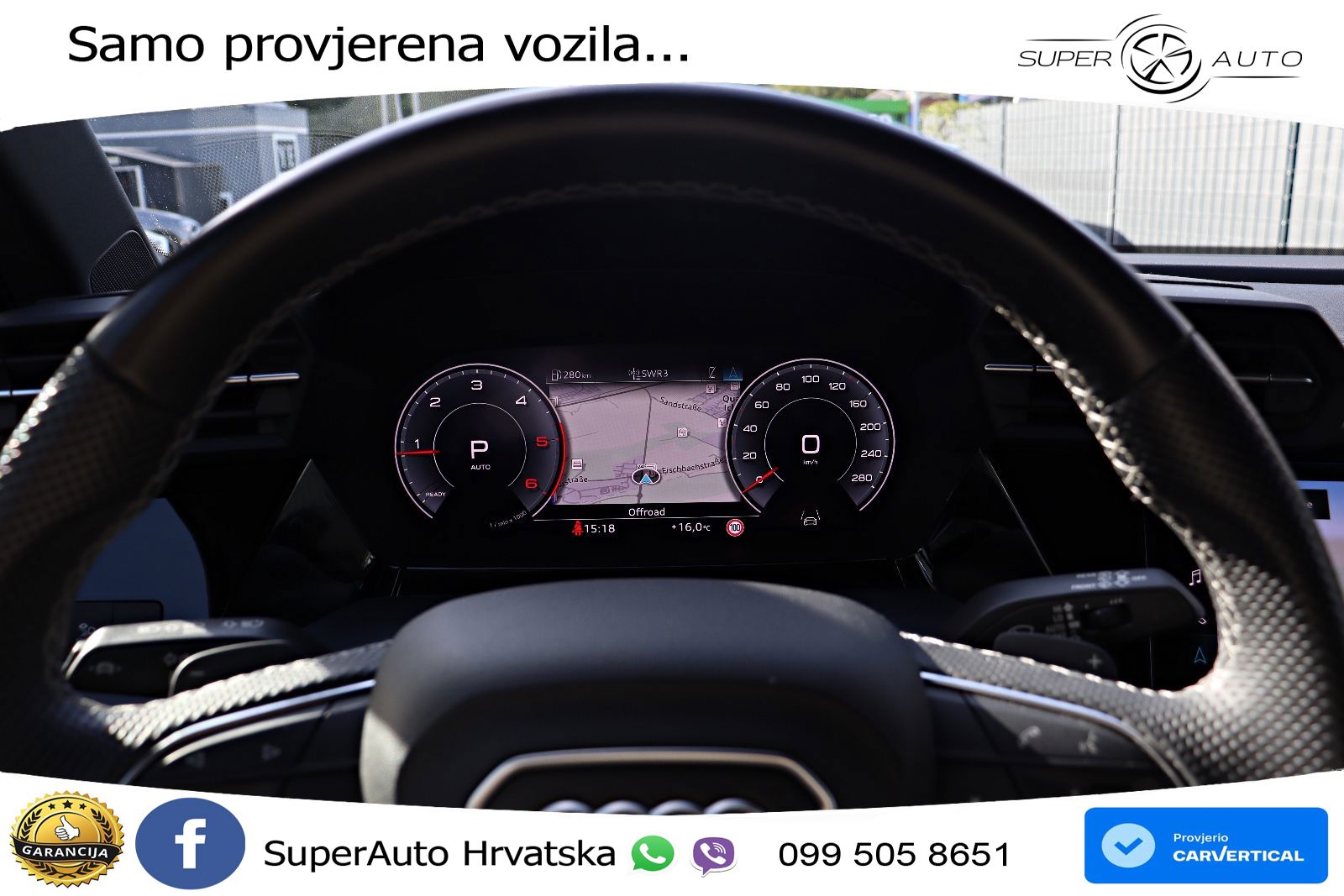 Audi A3 35 TDI (150 KS) S tronic 2x S line LED+GR SJED+ACC