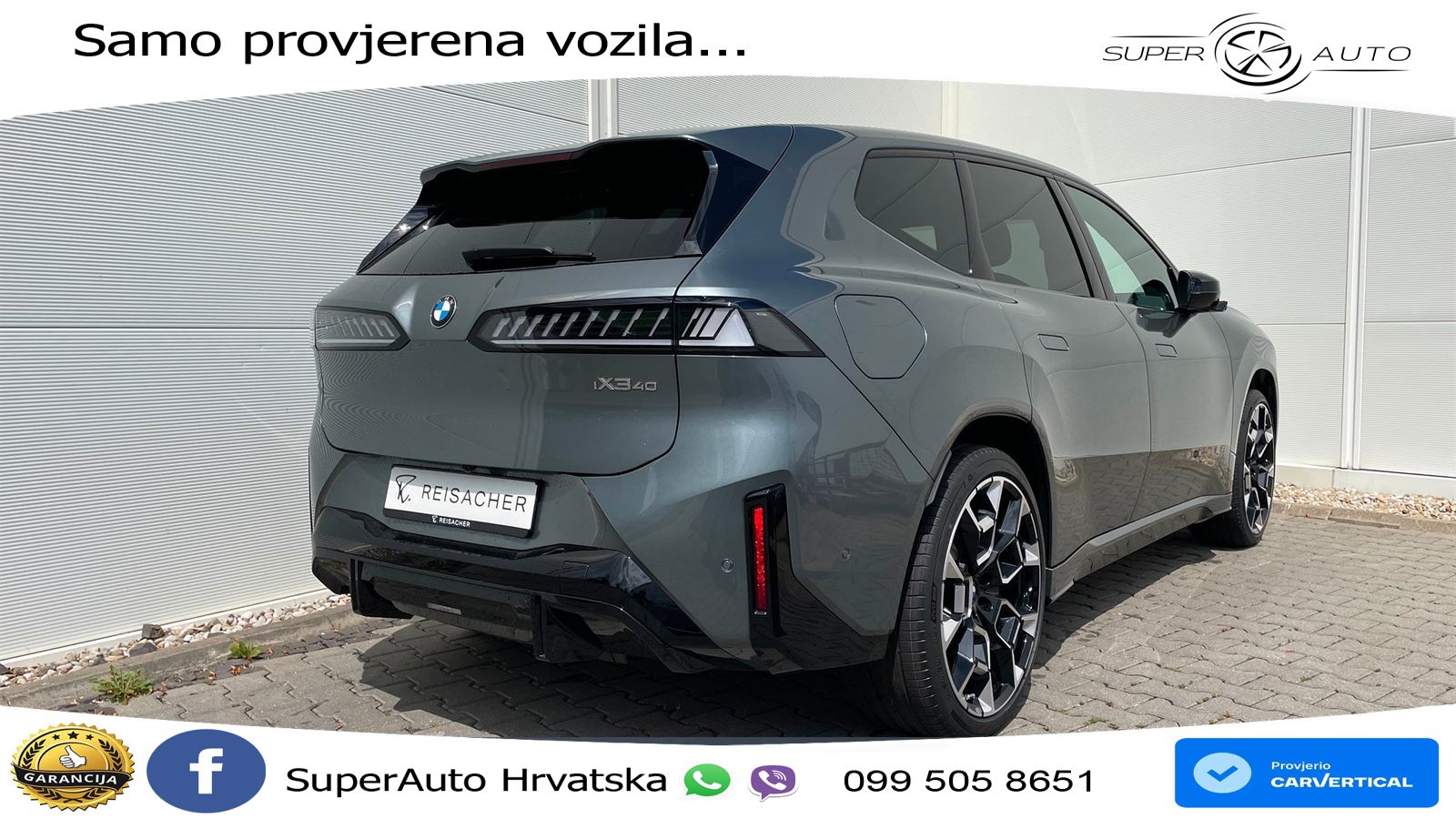 BMW iX3 40 82.6 kWh (320 KS) M Sport