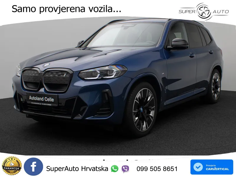 BMW iX3 80 kWh (286 KS) M Sport LED+GR SJED+ACC
