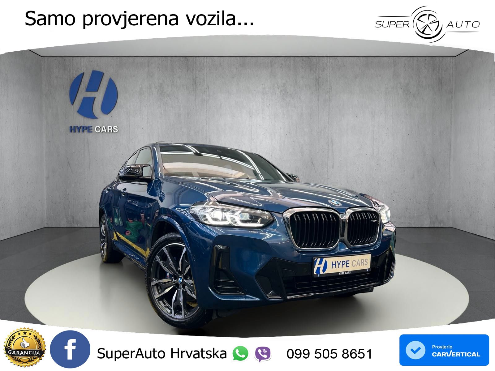 BMW X4 M40d (340 KS) xDrive Steptronic