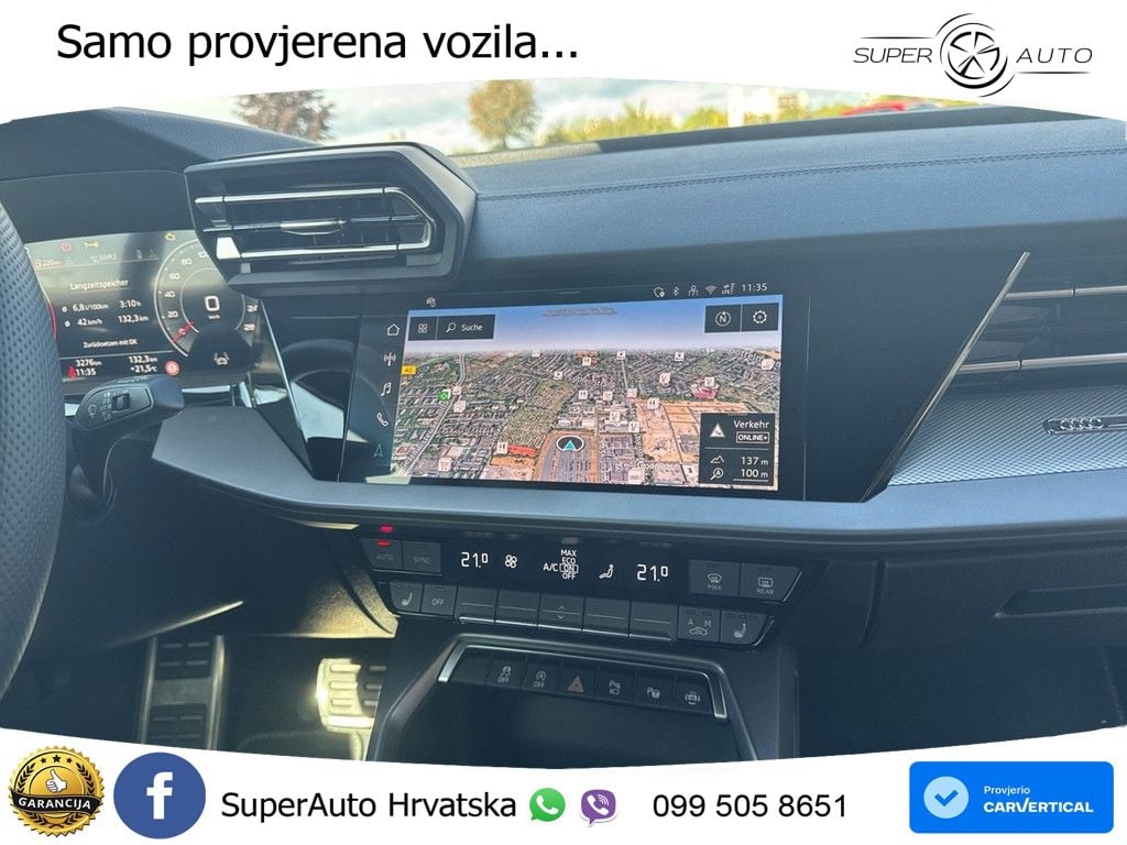 Audi A3 35 TFSI (150 KS) S tronic S line LED+GR SJED+ACC