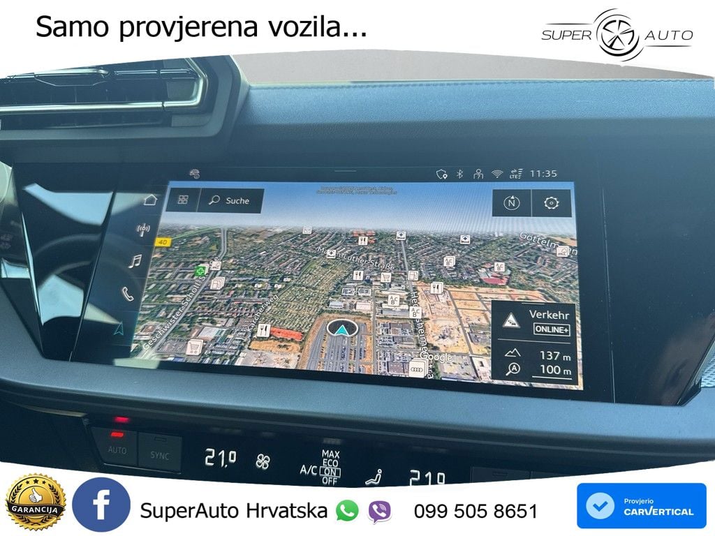 Audi A3 35 TFSI (150 KS) S tronic S line LED+GR SJED+ACC