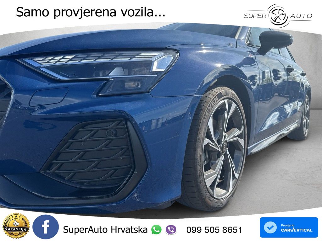 Audi A3 35 TFSI (150 KS) S tronic S line LED+GR SJED+ACC
