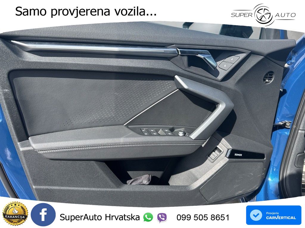 Audi A3 35 TFSI (150 KS) S tronic S line LED+GR SJED+ACC