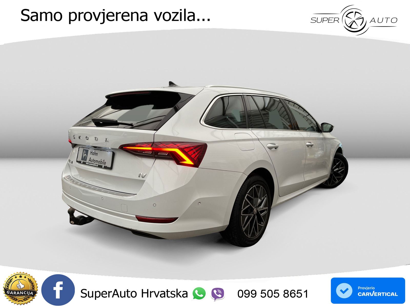 Škoda Octavia Combi iV 1.4 TSI (204 KS) DSG LED+GR SJED+ACC