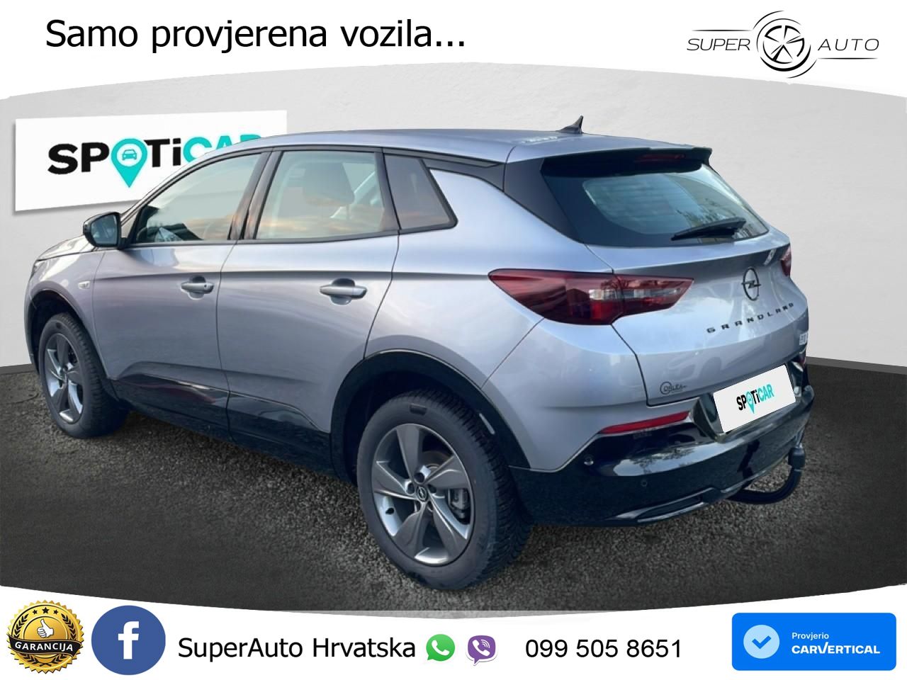Opel Grandland 1.2i Turbo (130 KS) Automatic GS LED+GR SJED+ACC