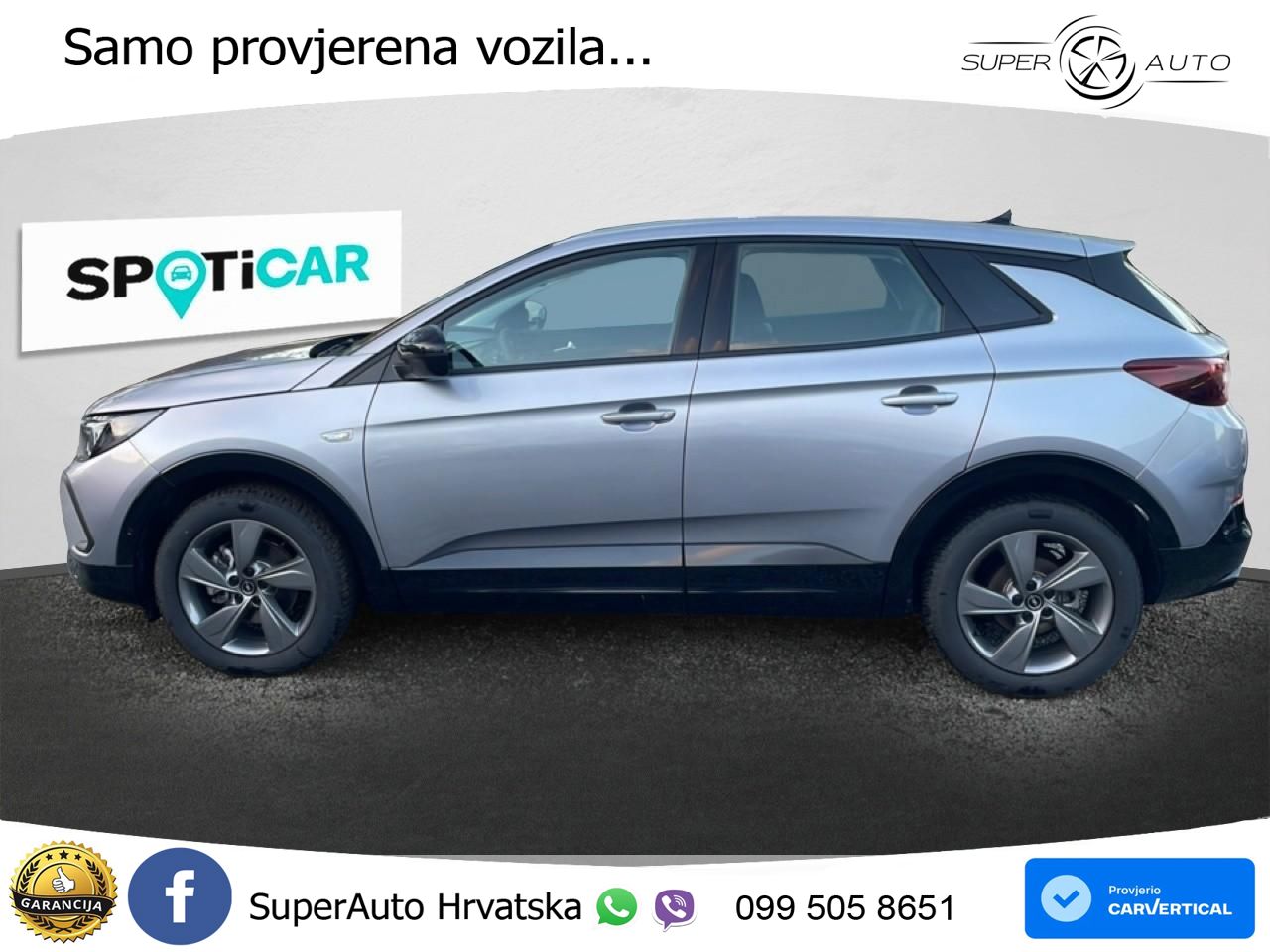 Opel Grandland 1.2i Turbo (130 KS) Automatic GS LED+GR SJED+ACC