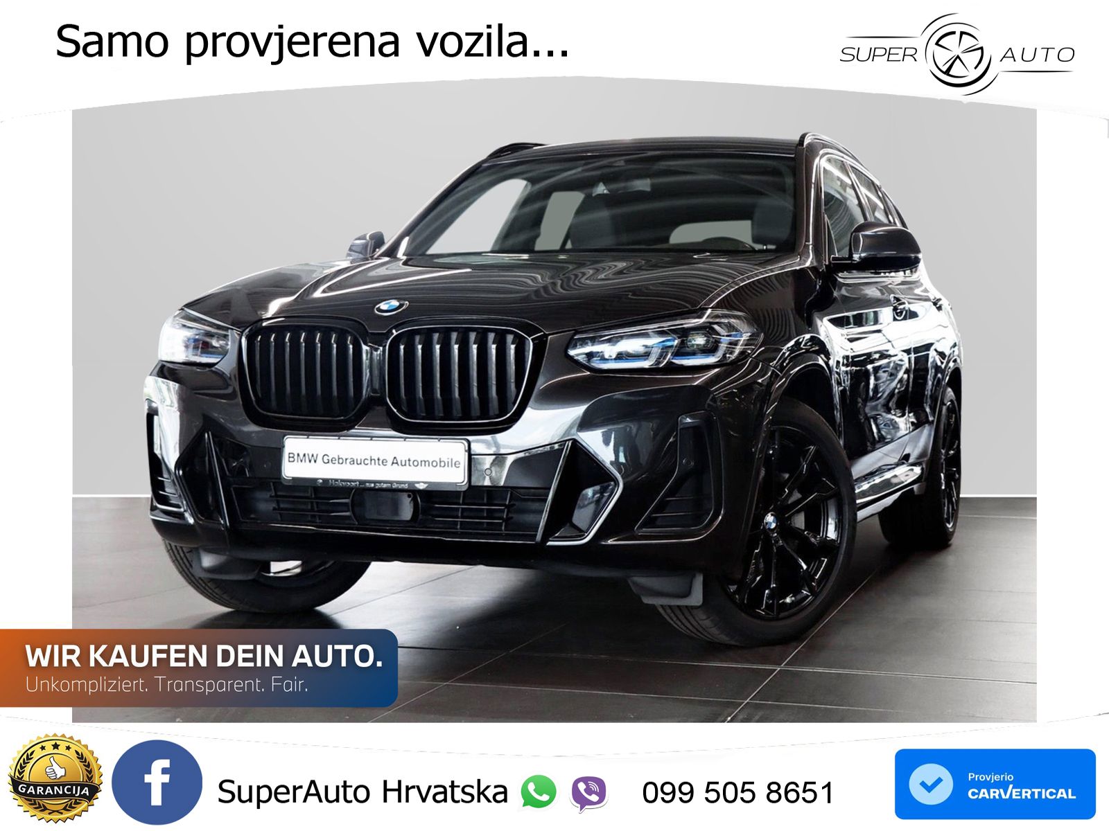 BMW X3 30d xDrive Steptronic M Sport LED+GR SJED+ACC
