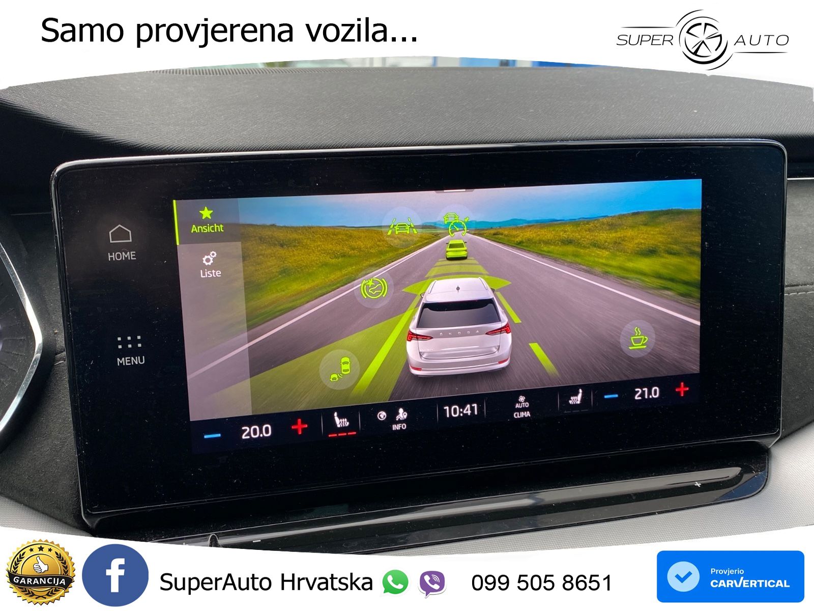 Škoda Octavia Combi 2.0 TDI (150 KS) DSG LED+GR SJED+ACC