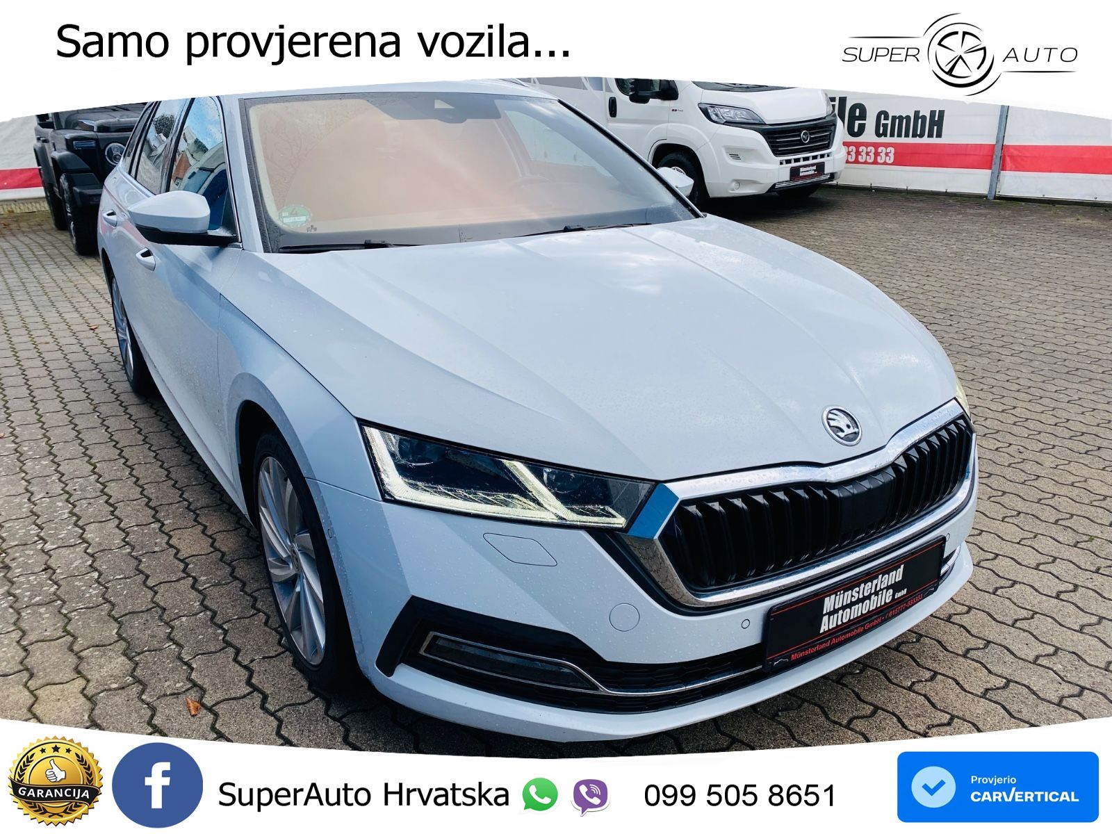 Škoda Octavia Combi 2.0 TDI (150 KS) DSG LED+GR SJED+ACC