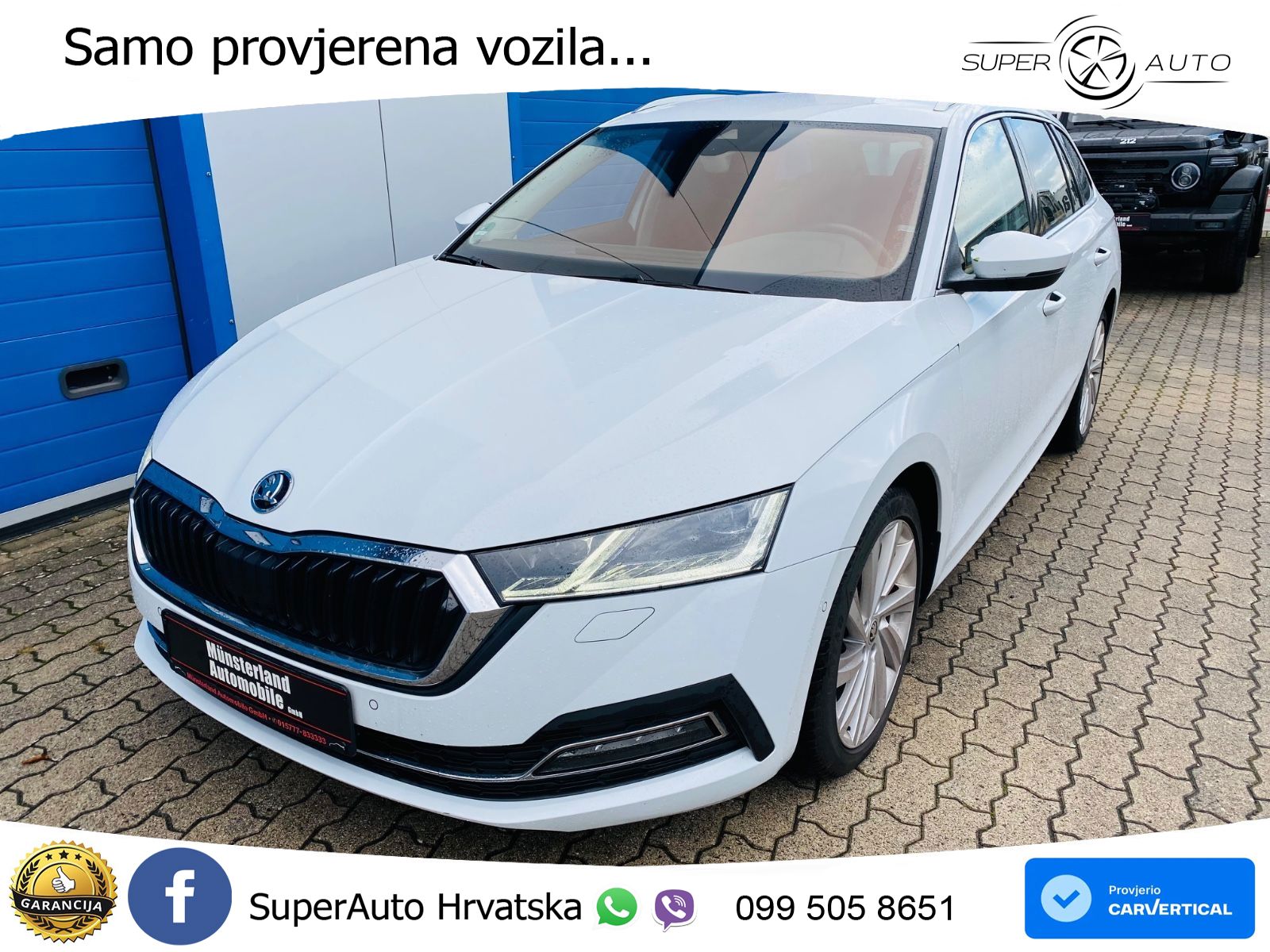 Škoda Octavia Combi 2.0 TDI (150 KS) DSG LED+GR SJED+ACC