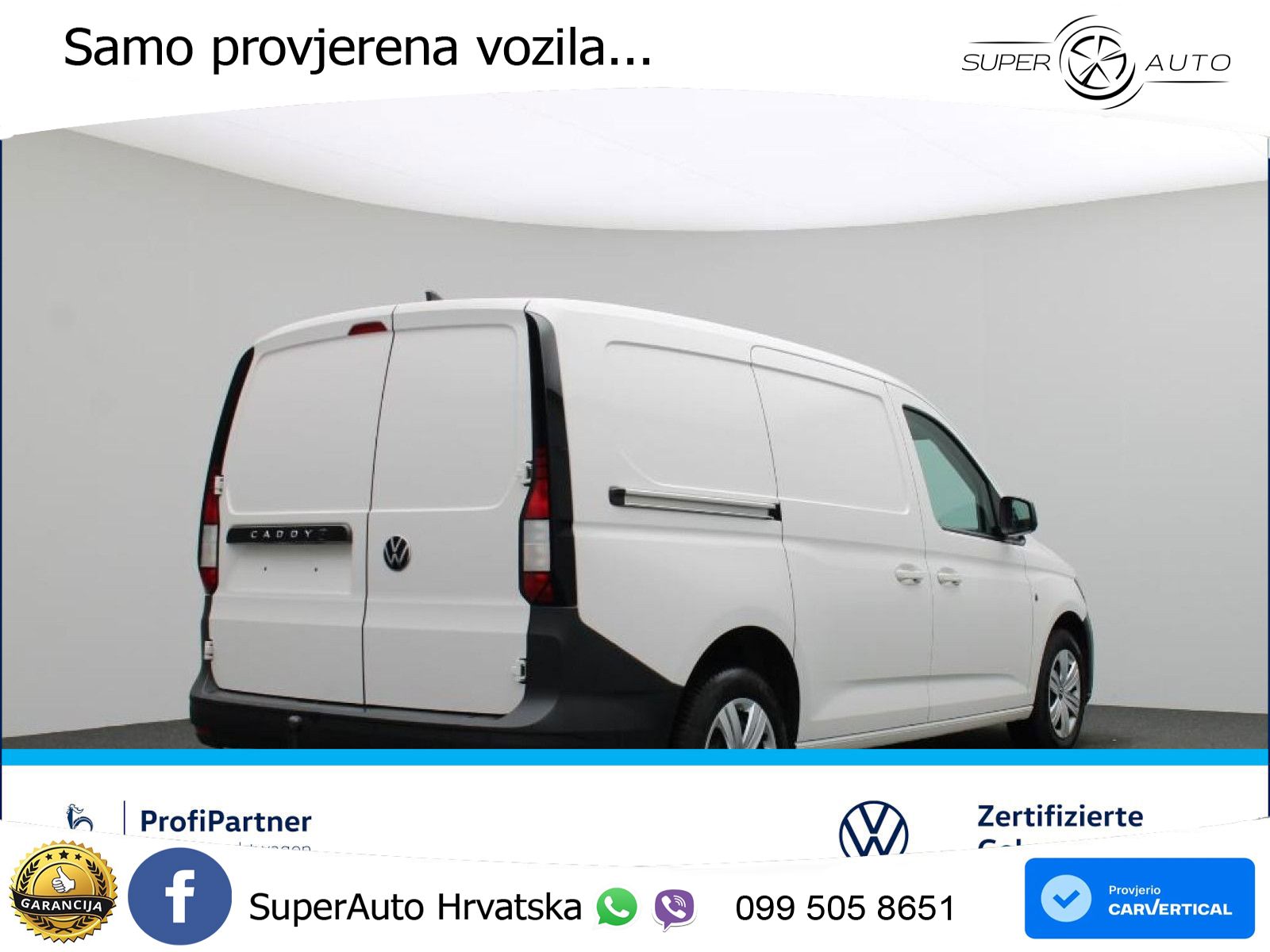 Volkswagen Caddy 2.0TDI 90KW Cargo Maxi DSG NAVI KLIMA 122 KS