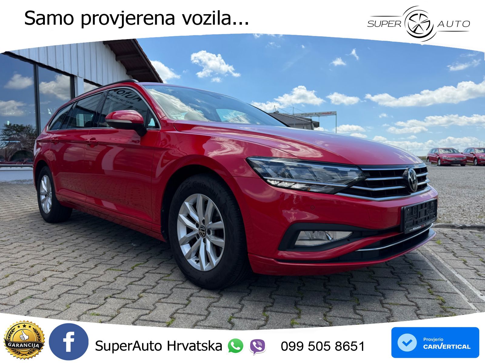 Volkswagen Passat Variant 2.0 TDI (122 KS) DSG Business LED+GR SJED+ACC