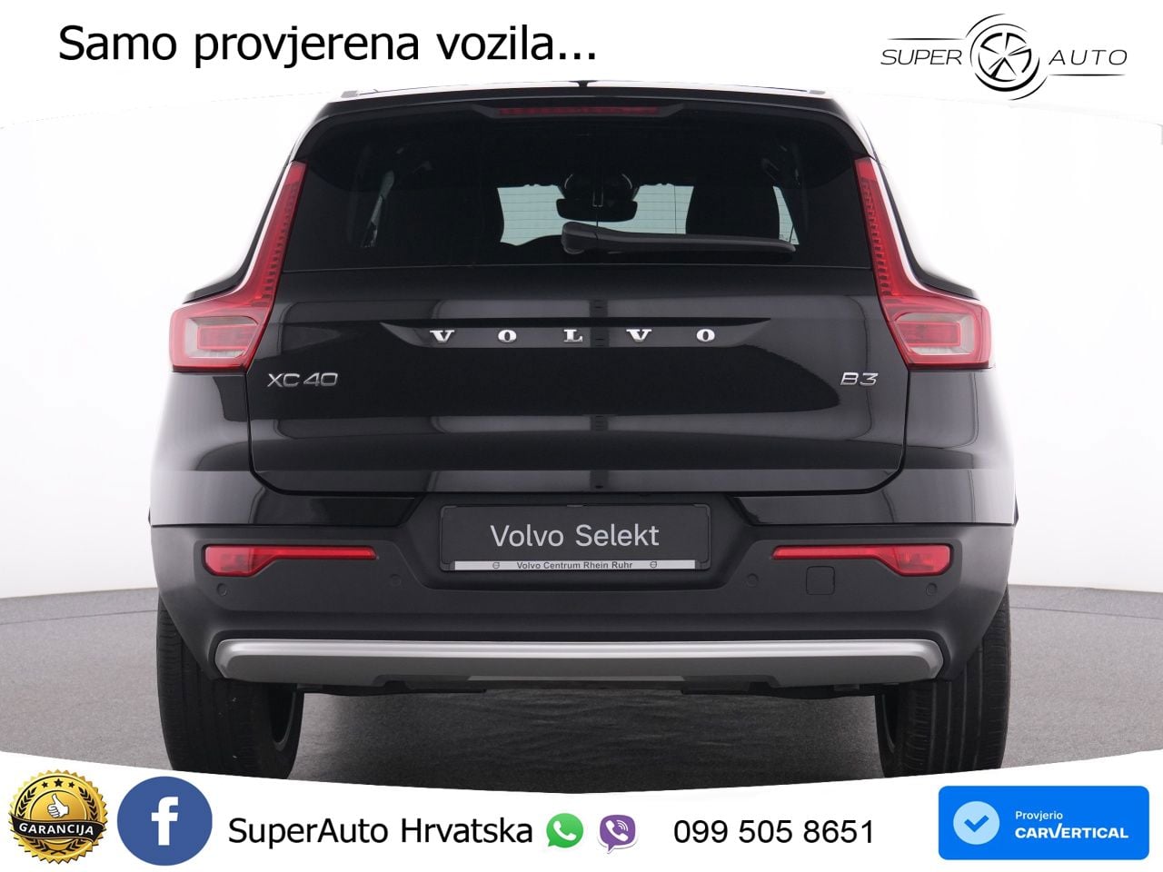 Volvo XC40 2.0 B3 163 KS Automatic LED+GR SJED+ACC