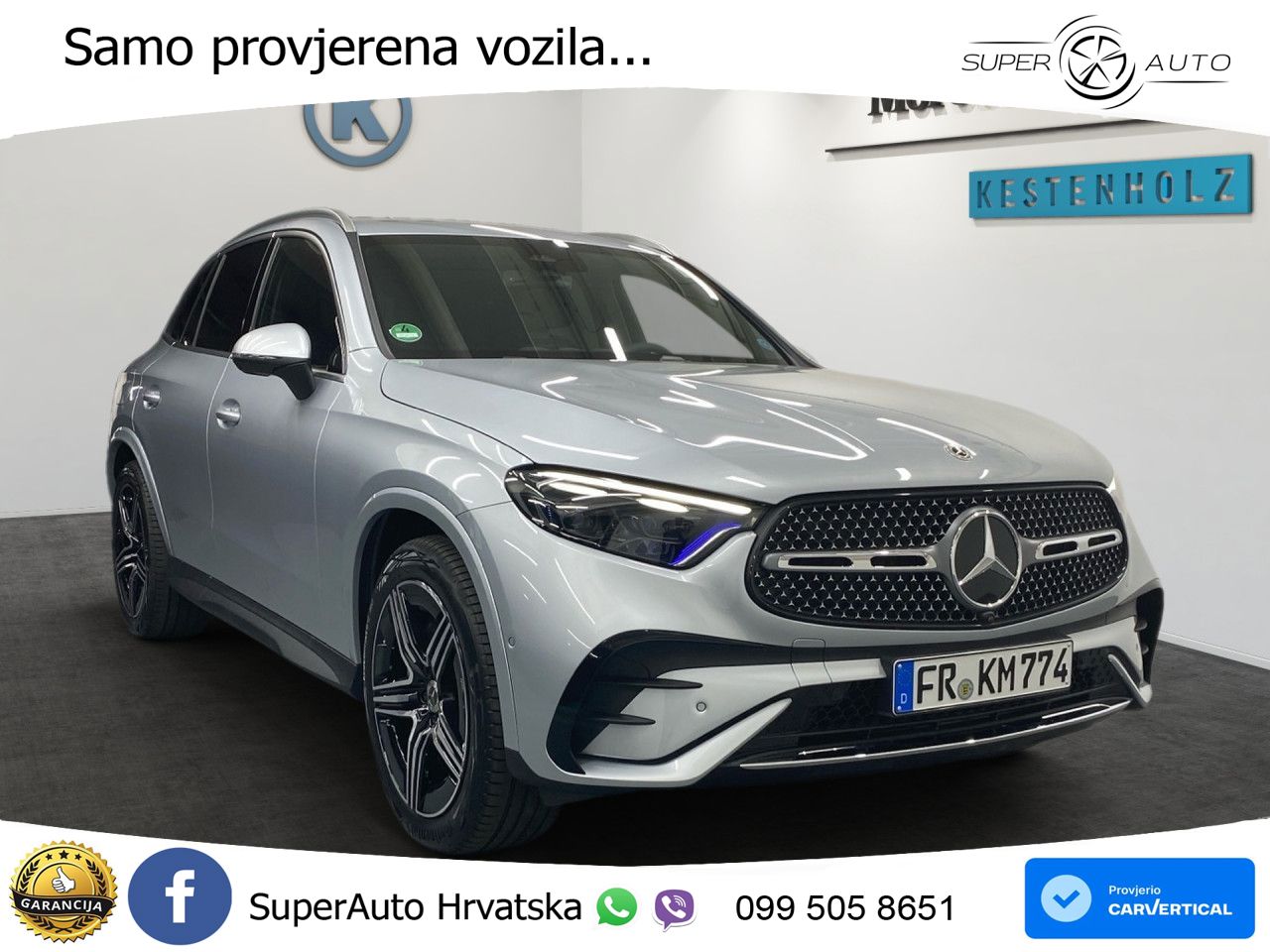 Mercedes GLC 220d (197 KS) 4MATIC 9G-TRONIC AMG LED+GR SJED+ACC