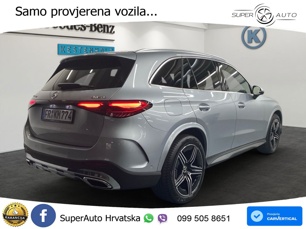 Mercedes GLC 220d (197 KS) 4MATIC 9G-TRONIC AMG LED+GR SJED+ACC