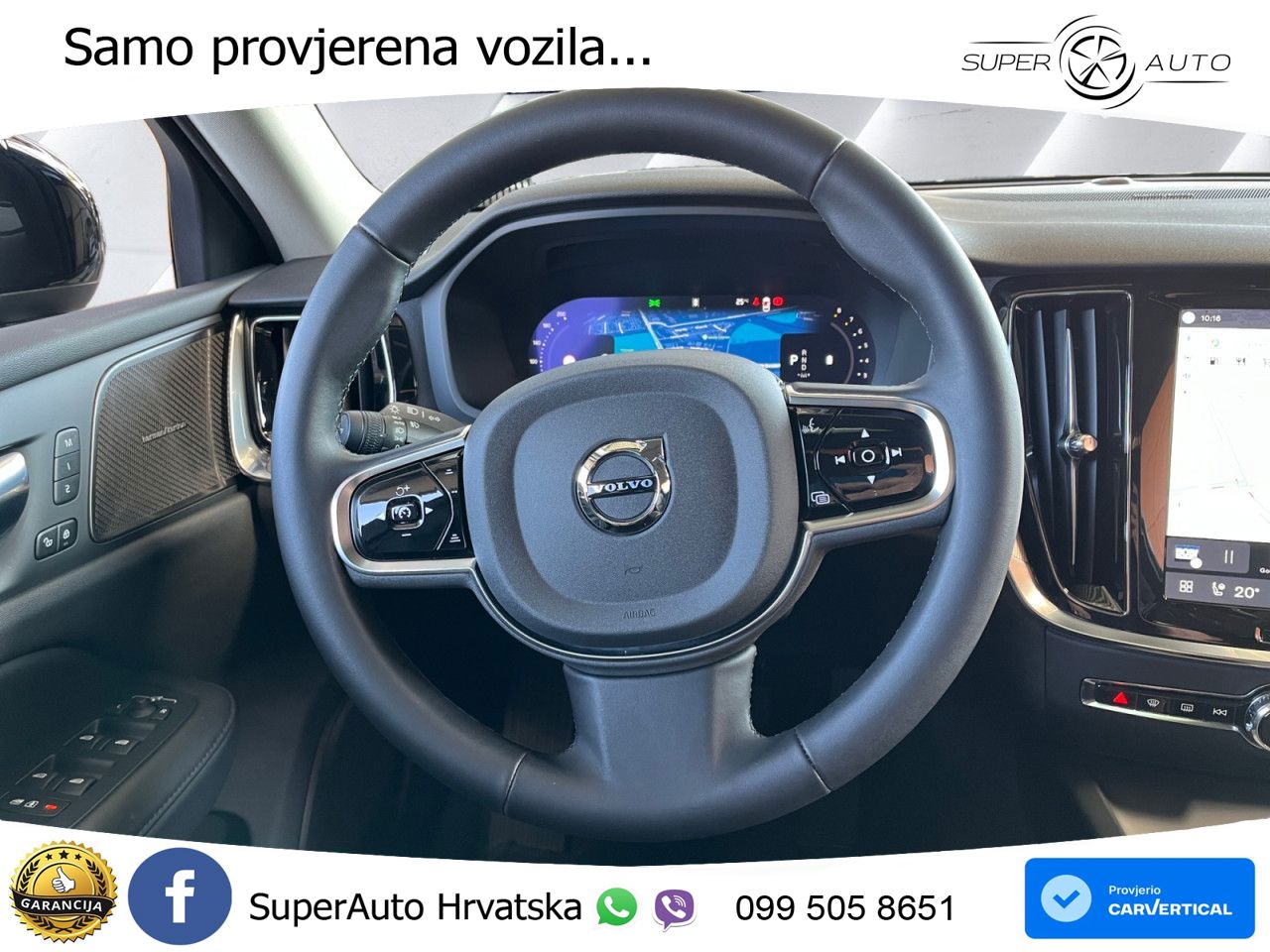 Volvo V60 2.0 B4 Benzin DCT ACC+GR SJED+360+PANO