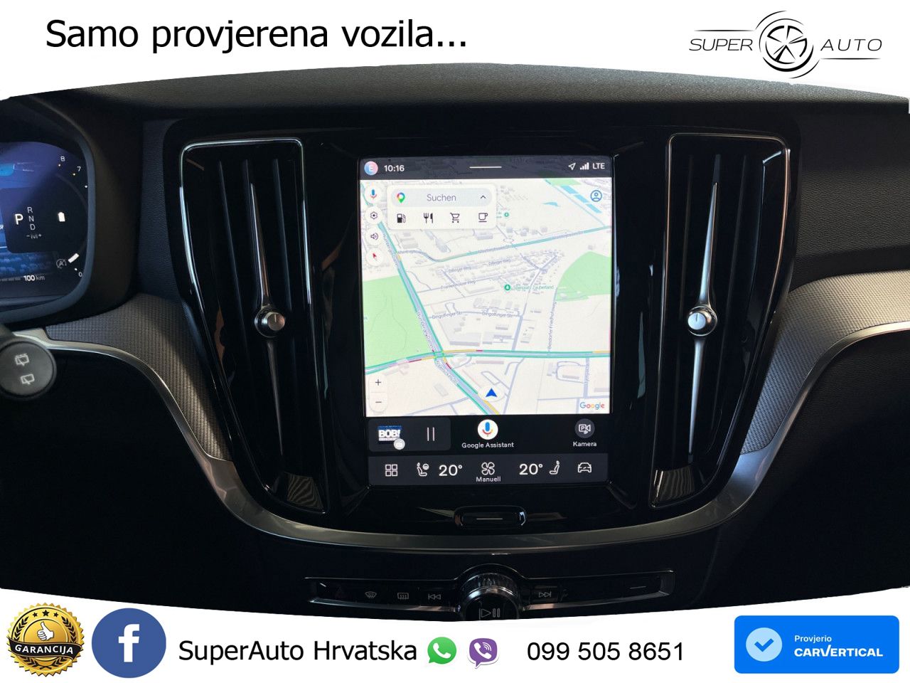 Volvo V60 2.0 B4 Benzin DCT ACC+GR SJED+360+PANO