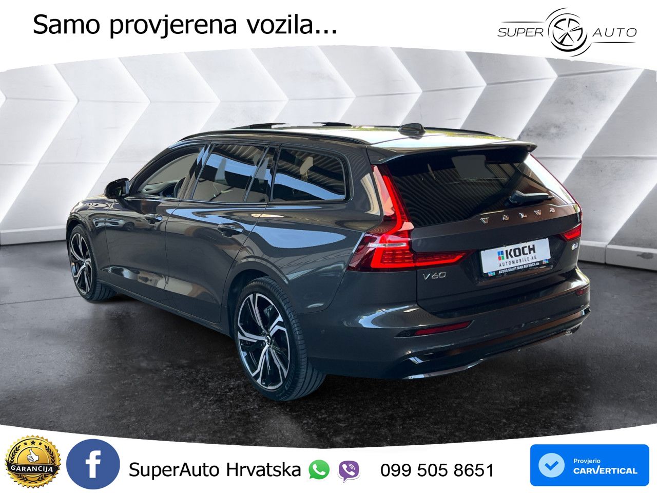 Volvo V60 2.0 B4 Benzin DCT ACC+GR SJED+360+PANO