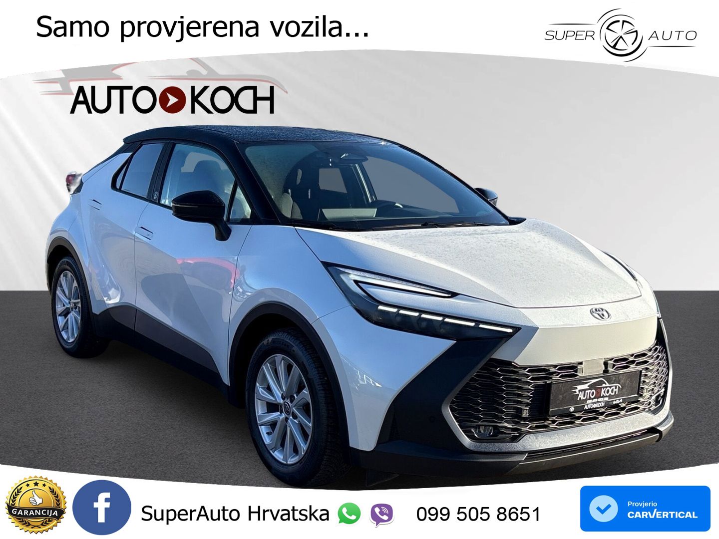 Toyota C-HR 1.8 (140 KS) Hybrid e-CVT Team Deutschland LED+GR SJED+ACC