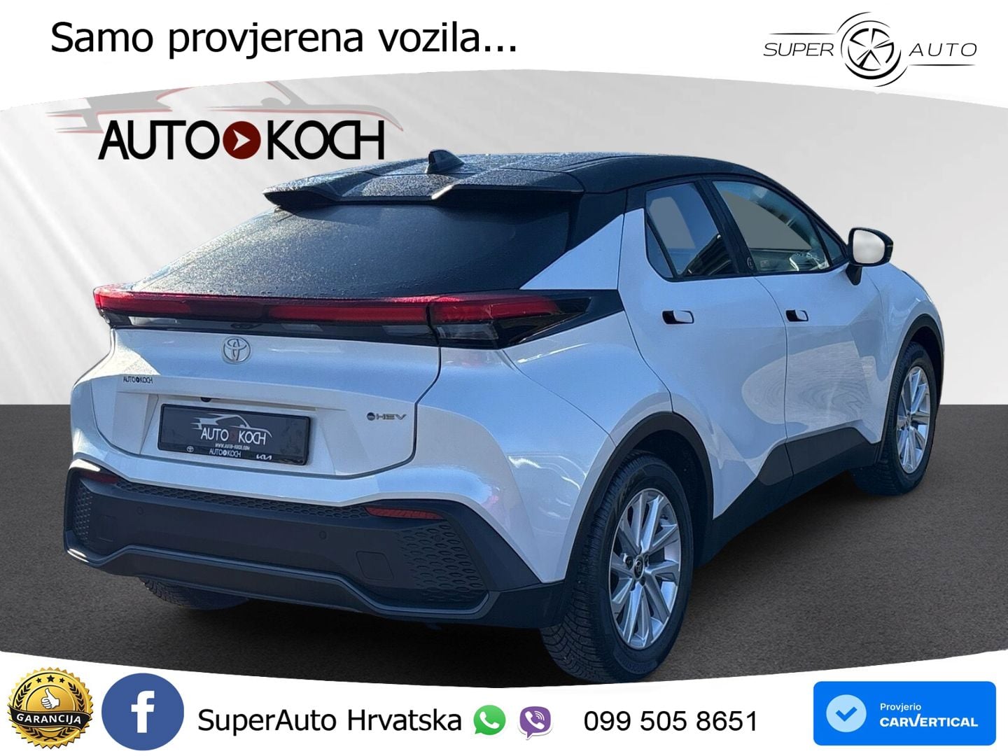 Toyota C-HR 1.8 (140 KS) Hybrid e-CVT Team Deutschland LED+GR SJED+ACC
